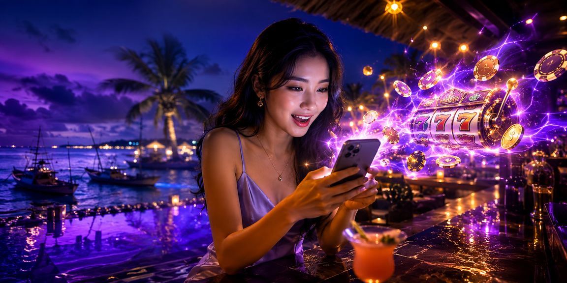 Người chơi Slot tại Mũi Né thưởng thức cà phê và truy cập j97 trên điện thoại