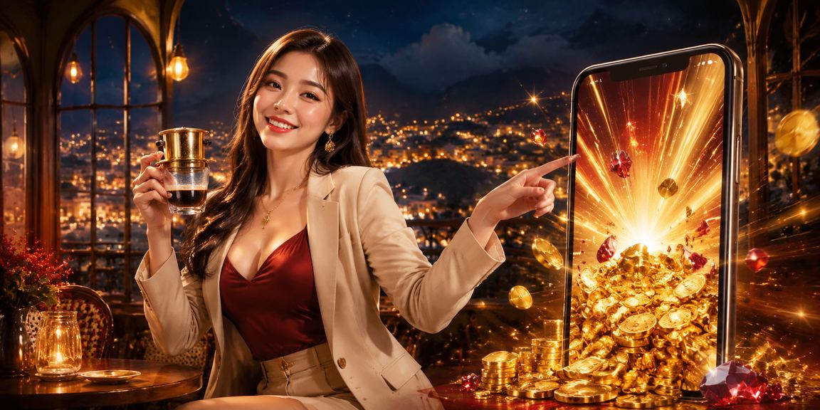 Người dùng vùng cao Sa Pa truy cập cược thể thao trên điện thoại di động tại quán cà phê